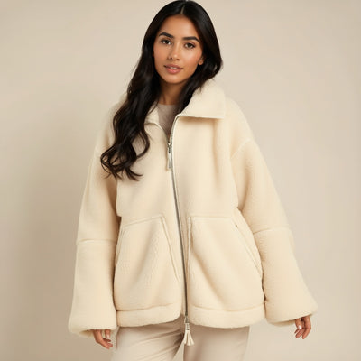 SERENITY | Plush Teddy Fleece Jacket