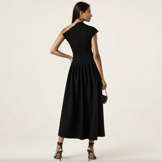 LUMINA | Asymmetrisches One-Shoulder-Kleid