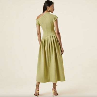 LUMINA | Asymmetrisches One-Shoulder-Kleid