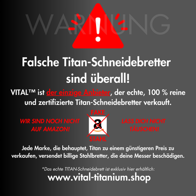 Original Vital™ 100% Reines Titan Schneidebrett
