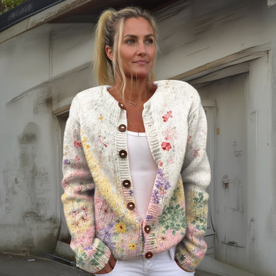 Natura | Blumen-Cardigan