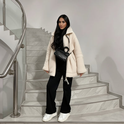 SERENITY | Plush Teddy Fleece Jacket